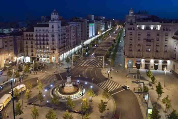 Apartamentos Plaza Espana Deluxe 사라고사 외부 사진